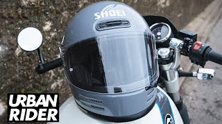 SHOEI Glamster Motorcycle Helmet Review [upl. by Dnalevelc]