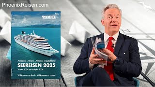 Katalogvorstellung Seereisen 2025 mit Direktor Schiffsreisen Michael Schulze [upl. by Lletram]