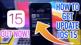 How to Get Software Update iOS 15 on iPhone All Device [upl. by Enylecoj]