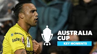 Devonport Strikers v Wellington Phoenix  Key Moments  Australia Cup Round of 32 [upl. by Adena]