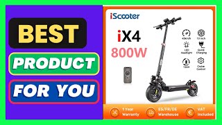 iScooter iX4 Electric Scooter 800W Smart [upl. by Rachael]