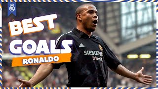 RONALDO NAZARIO  Best Real Madrid GOALS [upl. by Alleira]