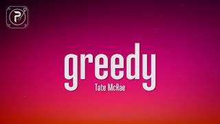 Tate McRae  greedy Lyrics [upl. by Adolph]