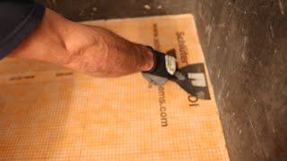 One Day Shower Prep MUD PAN with Kerdi and Ardex 89  TileCoach episode 28 [upl. by Aneral867]