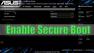 ASUS Secure Boot Enable  Rambo Tech [upl. by Marti]