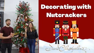 David Christophers Presents How to Decorate a Tree with Nutcrackers 2022 [upl. by Cristin]