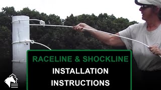 RAMM Flex Fence Coated Wire – How to Install Raceline amp Shockline [upl. by Ztnahc]