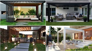 50 Modern Patio Design Ideas 2023  Backyard Garden Landscaping ideas [upl. by Arvy697]