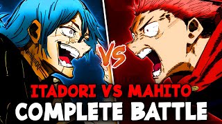 SEE HOW ITADORI VS MAHITO FINAL FORM  ITADORI VS MAHITO FULL FIGHT IN JUJUTSU KAISEN [upl. by Odnomra]