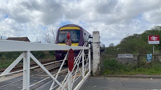 Hubberts Bridge level crossing 070424 [upl. by Fanning]