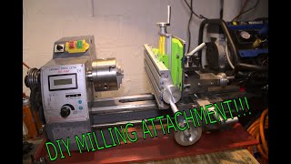 Adding a milling table to the mini lathe [upl. by Nnylav730]