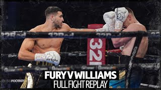 Full fight Tommy Fury v Scott Williams [upl. by Evelina]