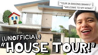 quotUNOFFICIAL HOUSE TOURquot 🏠🙌🏻 BAGONG BAHAY 😭  Kimpoy Feliciano [upl. by Odnumyer]