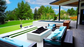 A Colorado MidCentury Modern Home Gets A Modern Yard Design  Yard Tour [upl. by Netsyrk631]