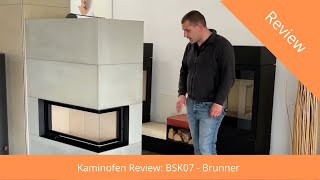 Kaminofen Review BSK07  Brunner [upl. by Airdnala]