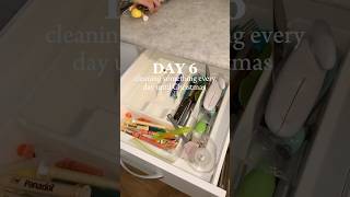 DAY 6  cutlery drawer cleaning cleaningmotivation clean cleanwithme [upl. by Odlanra861]