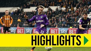 HIGHLIGHTS Hull City 43 Norwich City [upl. by Itsirk]