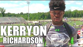 🔥🔥🔥Kerryon Richardson 17  Airport High West Columbia  SC Junior Year Spotlight [upl. by Phipps669]