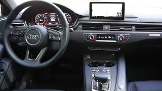 Audi A4 wtechnology package 2017 Interior Review and Tour [upl. by Negaem]