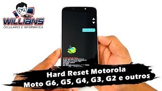 Hard Reset Motorola Moto G6 G5 G4 G3 G2 Formatar Desbloquear [upl. by Ekram]