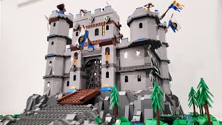 Custom LEGO Kings Castle Review [upl. by Aerdna]