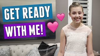 GRWM For A School Dance Vlog [upl. by Thunell494]