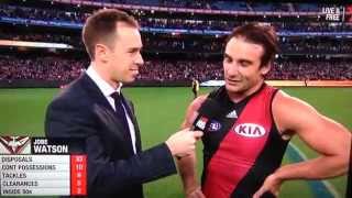 Last 41 seconds Essendon vs Hawthorn round 2 2015 [upl. by Maltzman]