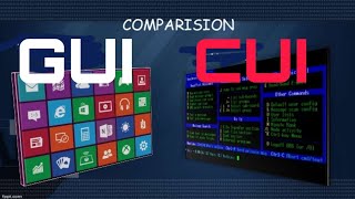 CUI amp GUI  DIFFERENCES [upl. by Arette]