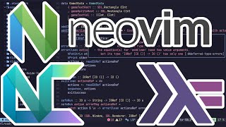 NvChad  Neovim  Haskell  Archlinux [upl. by Benyamin]