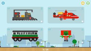 Collections of Locomotives from Labo Brick Train  Best Brick Train Building Game For Kids [upl. by Tomchay620]