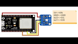 ESP32 I2C Bus Scanner –BMP180 section [upl. by Eelyam]