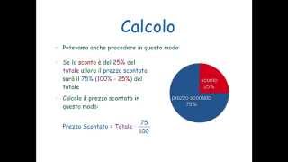 Calcolo percentuale [upl. by Barry451]