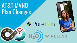 ATampTBased MVNOs H20 Wireless and PureTalk USA Increase Data Limits on Smartphone Plans [upl. by Ayanet]