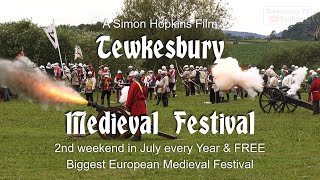 Tewkesbury Medieval Festival [upl. by Aicatsan]