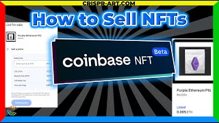 🪙 How to list an NFT for Sale on Coinbase NFT Marketplace in 10 minutes [upl. by Alten]