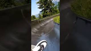 Wolfgangsee Summer Toboggan Run toboggan austria action [upl. by Aneda869]