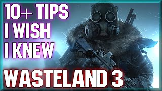 10 TIPS amp TRICKS I Wish I Knew BasicsAdvanced Part 1  Wasteland 3 [upl. by Nedrob]