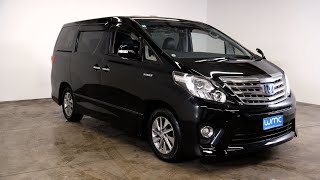 2014 Toyota Alphard Hybrid SR 4WD 7Seater Premium Package [upl. by Bloomer]