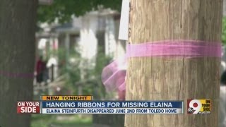 Hanging ribbons for missing Elaina [upl. by Lynett234]