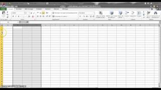 Masquer et afficher des colonnes ou lignes avec excel [upl. by Neelyahs]