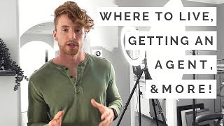 HOW TO MOVE TO LA AND BECOME AN ACTOR  10 Los Angeles acting tips [upl. by Cornew]