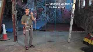 Wild Country Ropeman How To series  1  Ascending a Rope with a Ropeman [upl. by Ahsekel]