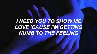 Chase Atlantic  Numb to the Feeling Lyrics [upl. by Gunner190]