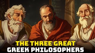 The 3 Great Greek Philosophers  Socrates  Plato  Aristotle  The Great Thinkers [upl. by Ailekat]