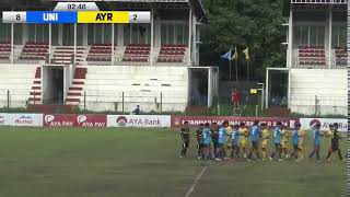 LIVE MNL League 2 University FC Blue Vs Ayeyawady Rangers FC Yellow [upl. by Nevins]