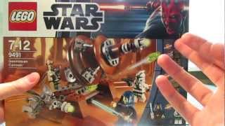 Lego Star Wars 9491 Geonosian Cannon Review [upl. by Salguod525]