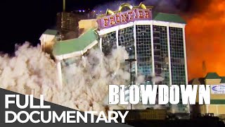 Vegas Casino Frontier Hotel  Building Demolition  BlowDown  S01 E02 Free Documentary [upl. by Socher]