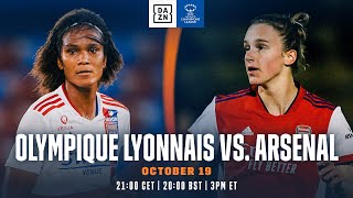 Olympique Lyonnais vs Arsenal  UEFA Womens Champions League 202223 Matchday 1 Livestream [upl. by Eedyaj]