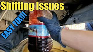 ford f150 transmission flush easy way [upl. by Alleras92]