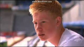 Kevin De Bruyne bij KRC Genk Studio 1 [upl. by Ecnadnac]